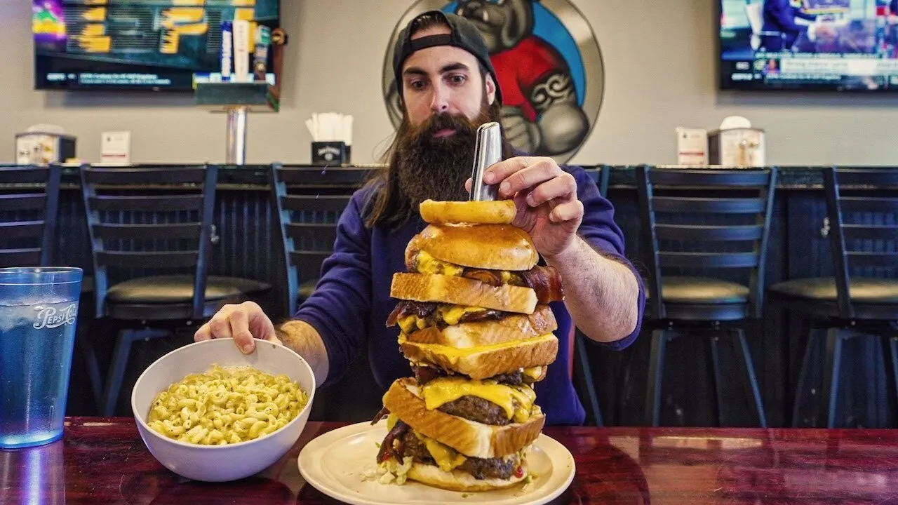 Thumbnail for the Heart Attack Challenge at Luke's Breakfast & Burgers video