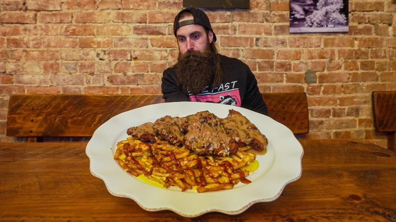 Thumbnail for the Schnitzel Challenge at Schwatzer's video