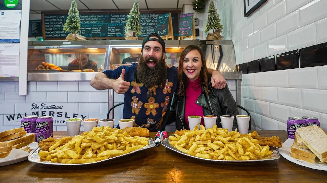 Thumbnail for the Chippy Challenge at The Walmersley Chippy video