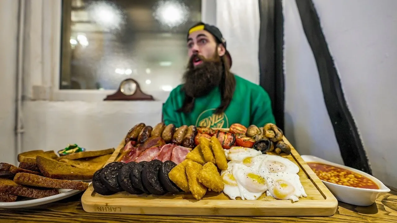 Thumbnail for the Fry Up Challenge at The Black Ladd video