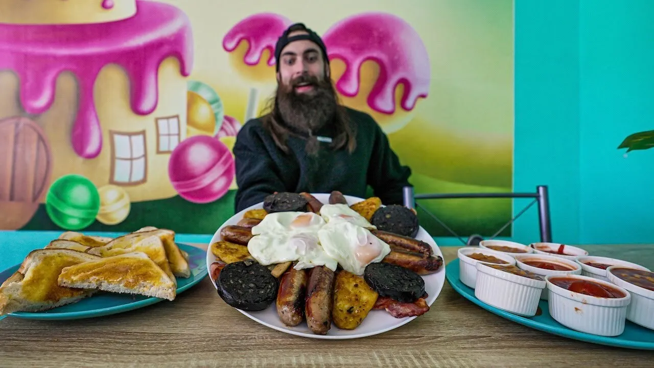 Thumbnail for the Mega Breakfast Challenge at Take Five Tea Room video