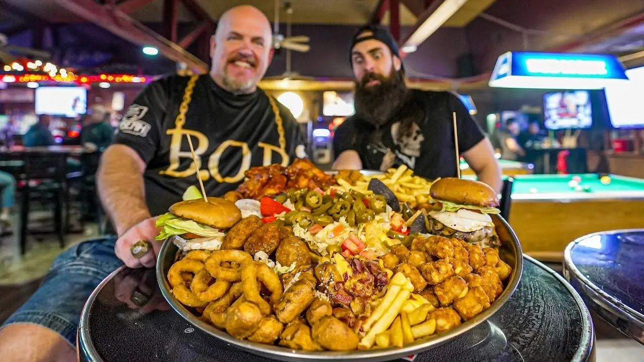 Thumbnail for the Chow Down Challenge at Cheers video