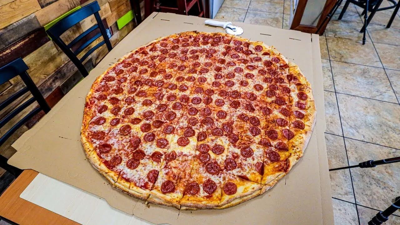 Thumbnail for the 36" Pizza Challenge at Main Street Pizza video