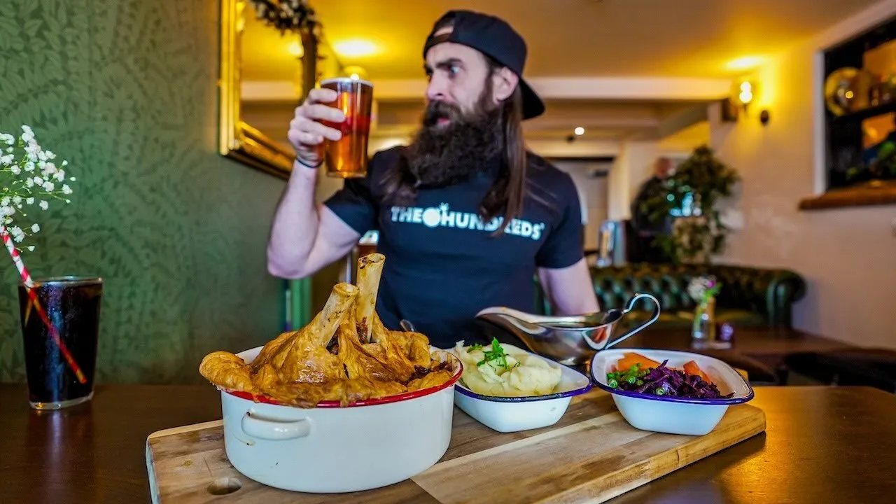Thumbnail for the Mega Pie Challenge at The Plough Inn video
