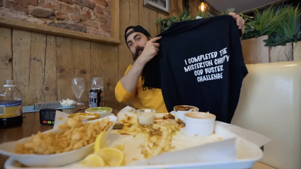 Cod Buster Challenge at Misterton Chippy & Bistro