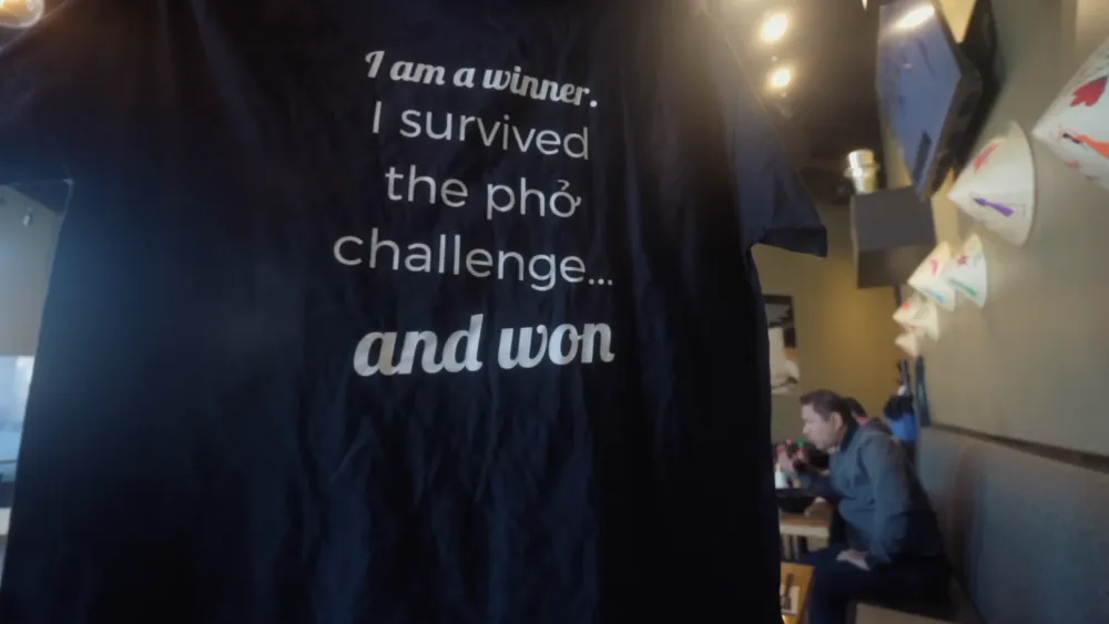 What The Pho Challenge at Miss Saigon Vietnamese Noodle House