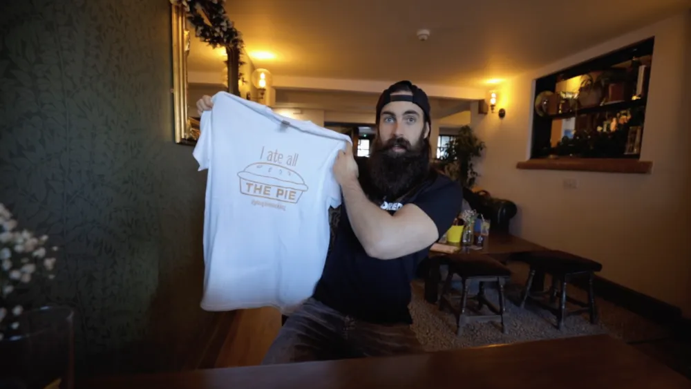 Mega Pie Challenge at The Plough Inn