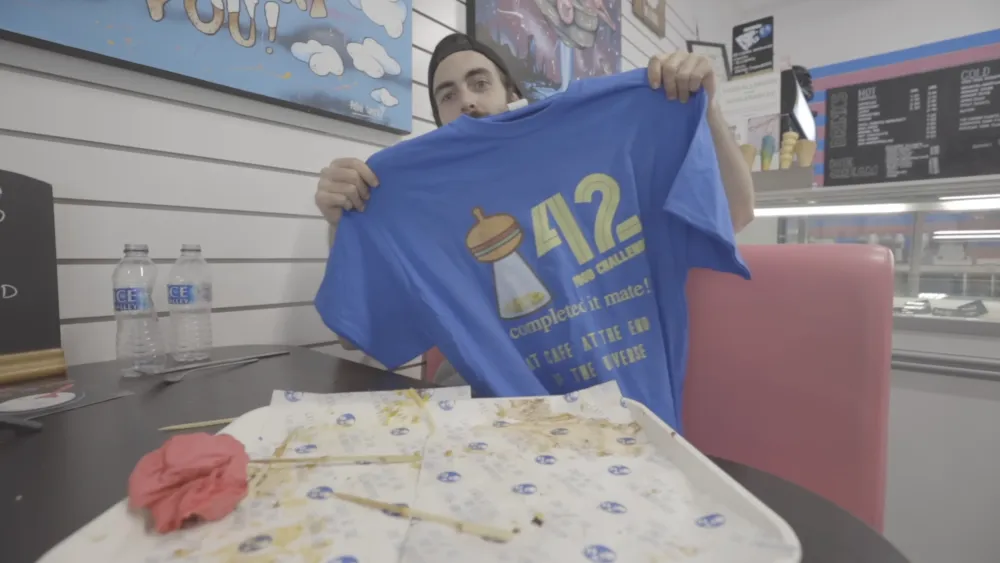 42 Platter Challenge at The Cafe at the End of the Universe