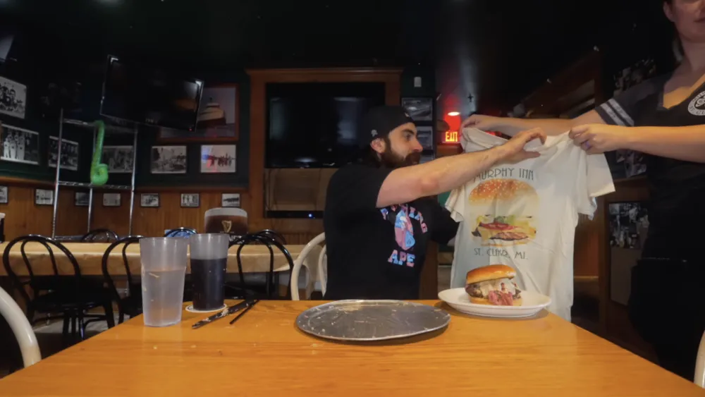 Giant Corned Beef Sandwich Challenge at Murphy's Inn
