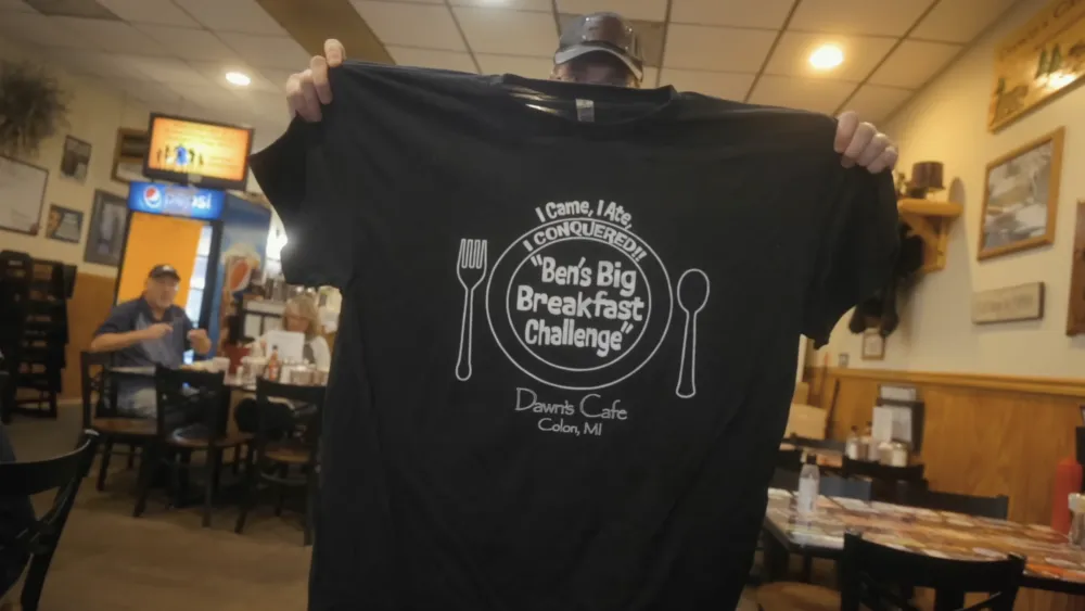 Big Ben Challenge at Dawn's Cafe