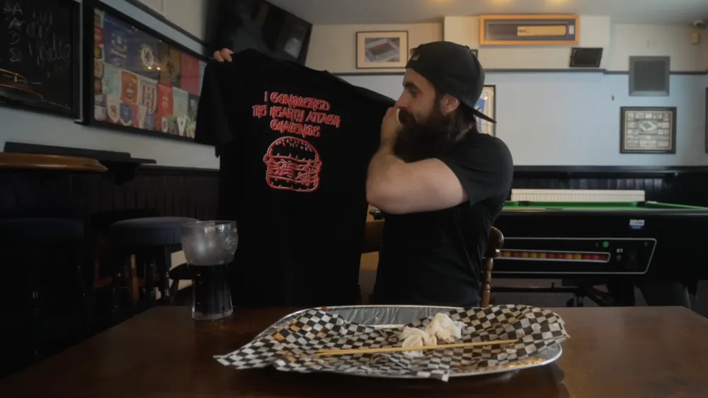Hearty Attack Challenge at Ghetto Grub