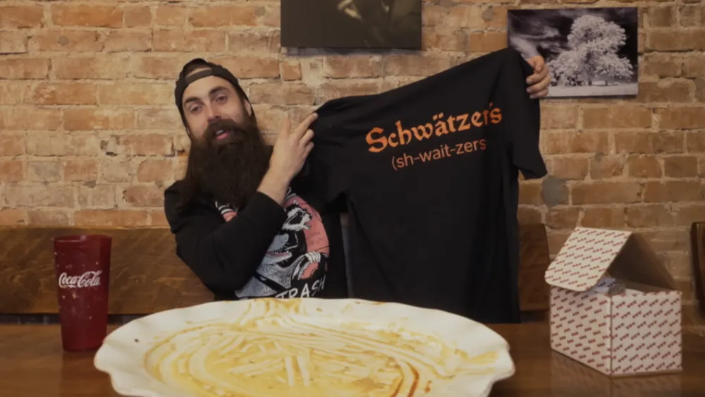 Schnitzel Challenge at Schwatzer's