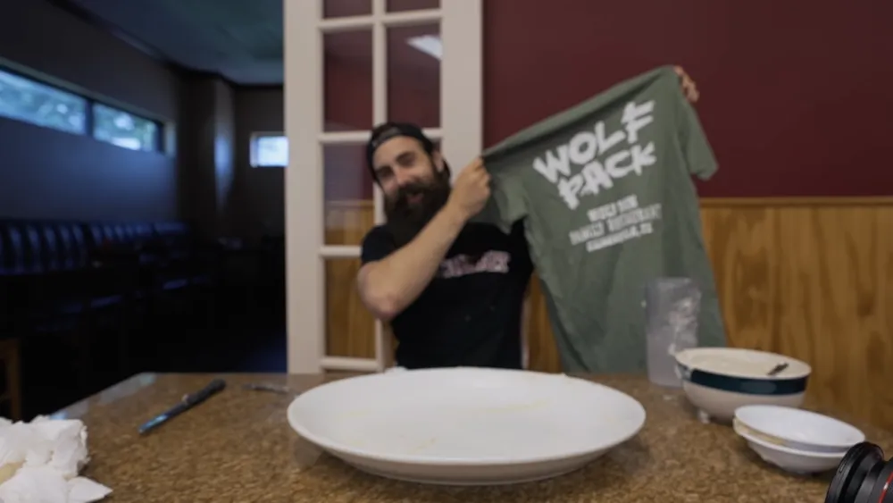 Wolf It Down Challenge at Wolf Den
