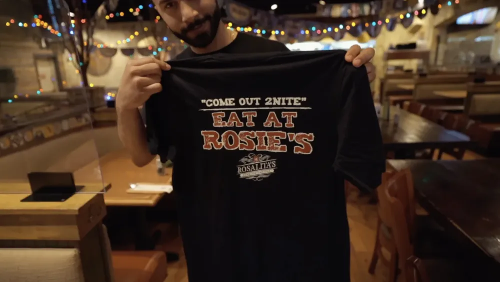 Kitchen Sink Burrito Challenge at Rosalita's Roadside Cantina