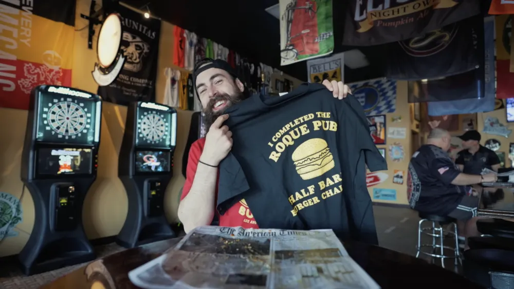 Half Barrel Burger Challenge at Roque Pub