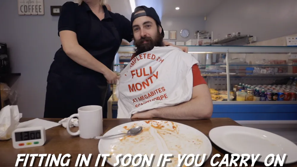 Full Monty Challenge at Megabites