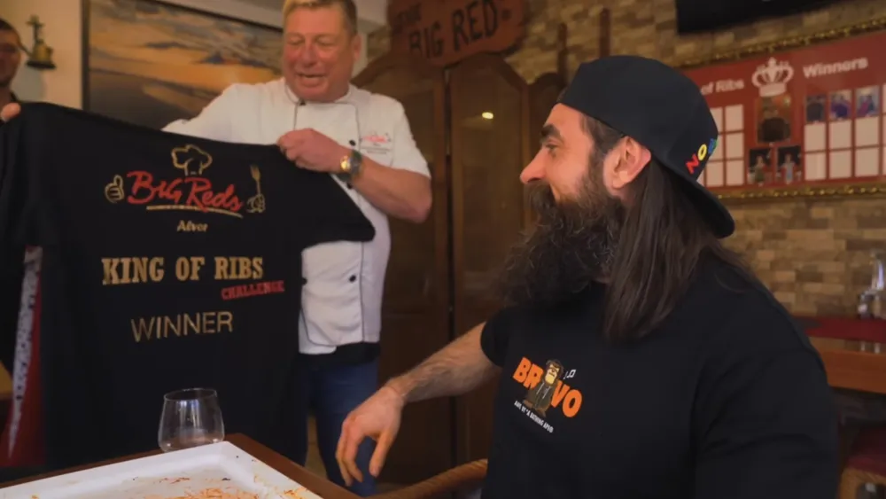 King of Ribs Challenge at Big Red's