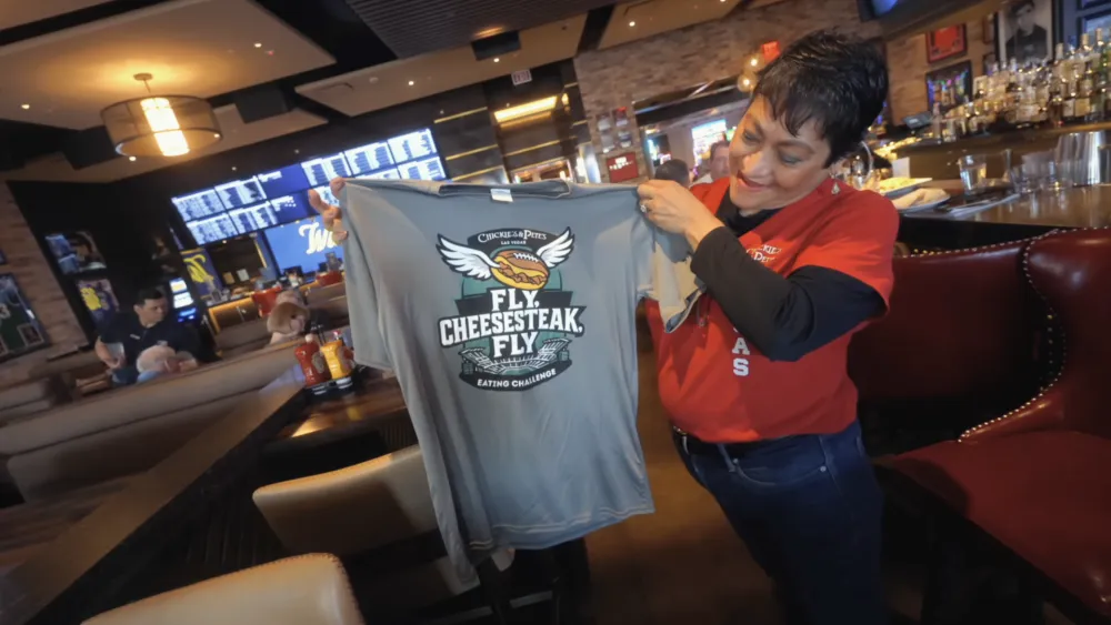 Fly Cheesesteak Fly Challenge at Chickie's & Pete's
